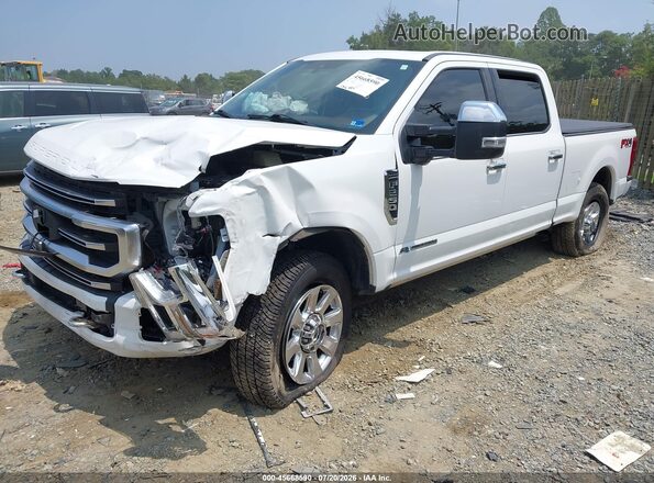 1FT7W2BT8LED92524 2020 FORD F-250 Белый Передняя левая четверть