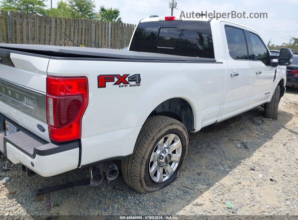 1FT7W2BT8LED92524 2020 FORD F-250 Белый Задняя правая четверть