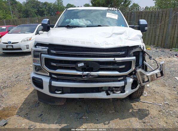 1FT7W2BT8LED92524 2020 FORD F-250 Белый Вид задней части салона