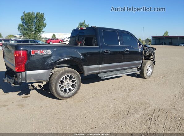 1FT7W2BT8NEC70393 2022 FORD F-250 Black უკანა მარჯვენა