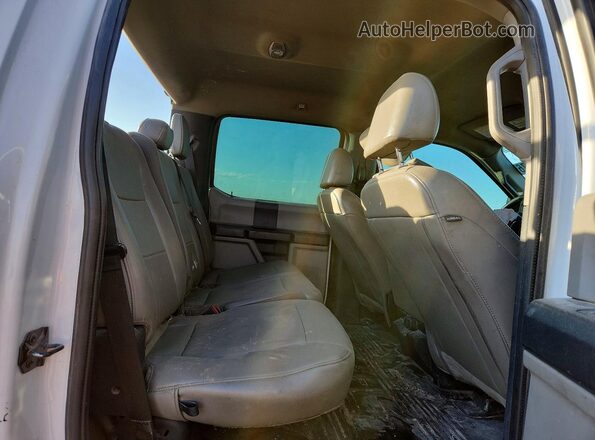 1FT7W2BT8NEC86111 2022 FORD F250 White Rear seats view