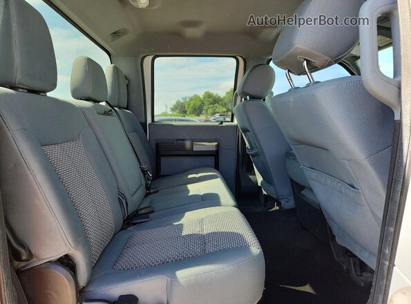 1FT7W2BT9GEA90374 2016 FORD F250 Белый Вид задних сидений