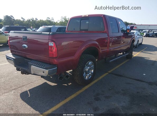 1FT7W2BT9GED35464 2016 FORD F-250 Burgundy Հետևի աջ