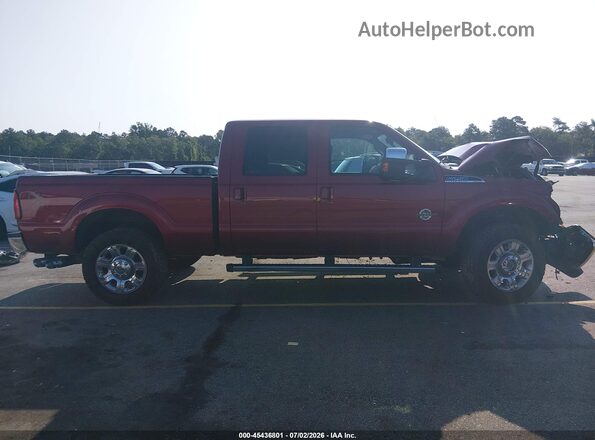 1FT7W2BT9GED35464 2016 FORD F-250 Burgundy Սալոնի հետևի տեսք