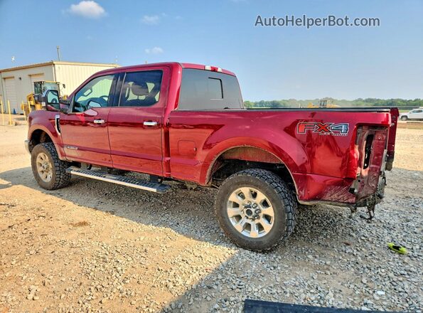 1FT7W2BT9HEC19618 2017 FORD F250 Red Rear left