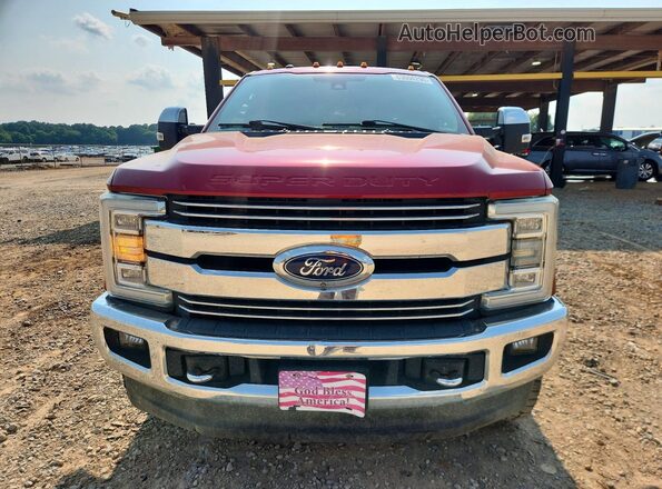 1FT7W2BT9HEC19618 2017 FORD F250 Red Front view