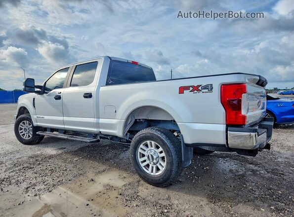 1FT7W2BT9JEB26166 2018 FORD F250 Silver უკანა მარცხენა