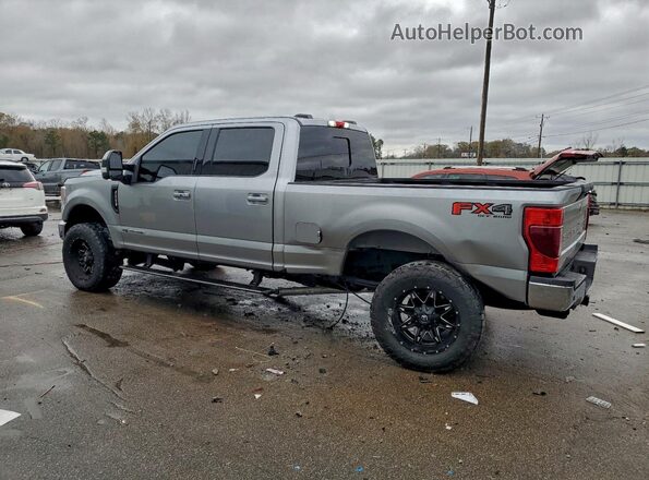 1FT7W2BT9MEC26904 2021 FORD F250 Silver Trasero izquierdo