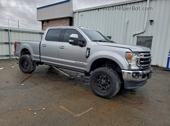 1FT7W2BT9MEC26904 2021 FORD F250 Silver Delantero derecho