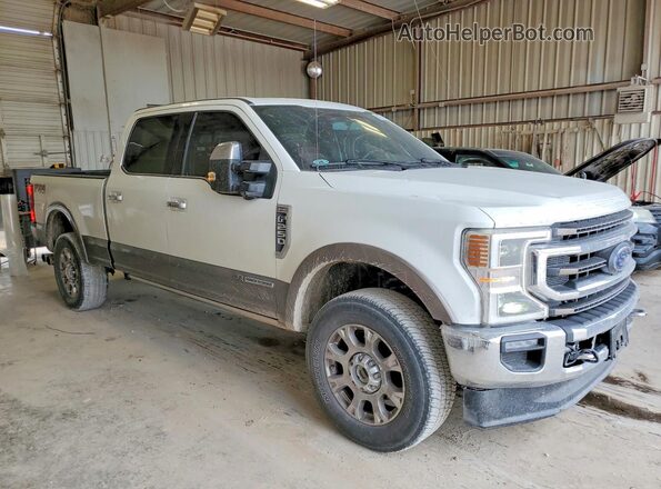 1FT7W2BT9MEC81403 2021 FORD F250 White Delantero derecho