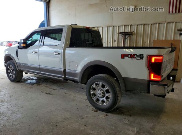 1FT7W2BT9MEC81403 2021 FORD F250 White Trasero izquierdo