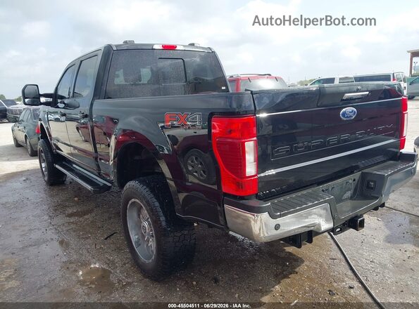 1FT7W2BT9MED88676 2021 FORD F-250 Black Հետևի ձախ