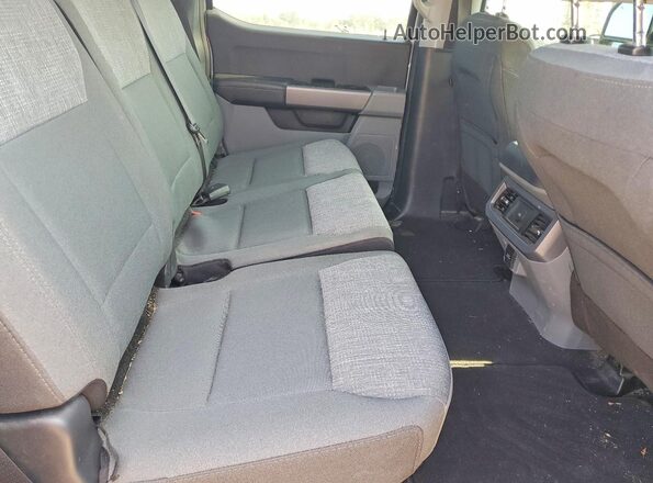1FT7W2BT9SEC19920 2025 FORD F250 White Vista de los asientos traseros