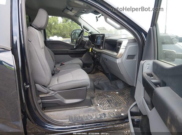 1FT7W2BT9SEC49855 2025 FORD F-250 Dark Blue Widok wnętrza z przodu