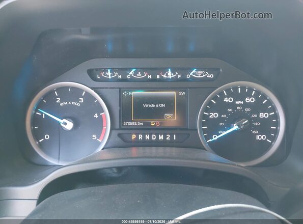 1FT7W2BTXHEF45962 2017 FORD F-250 Gray Widok tylnych siedzeń