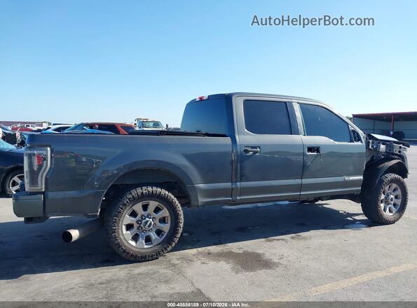 1FT7W2BTXHEF45962 2017 FORD F-250 Gray Widok wnętrza 360 stopni