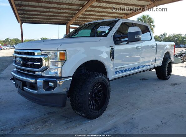 1FT7W2BTXLEC37747 2020 FORD F-250 White Передня ліва чверть