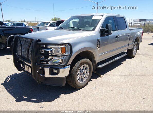 1FT7W2BTXLED94386 2020 FORD F-250 Silver Передня ліва чверть