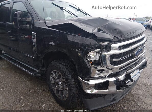 1FT7W2BTXMED12822 2021 FORD F-250 Black Вид спереду
