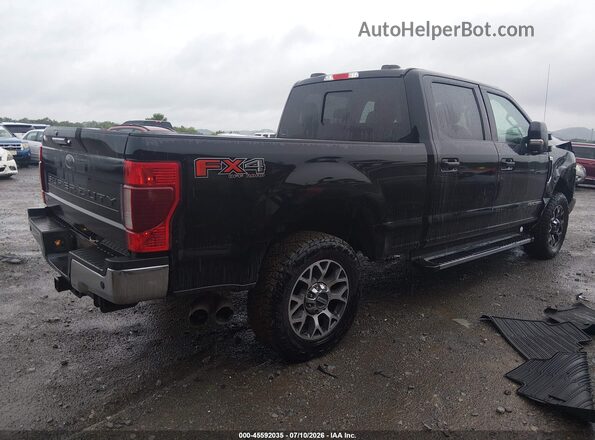 1FT7W2BTXMED12822 2021 FORD F-250 Black Задня права чверть