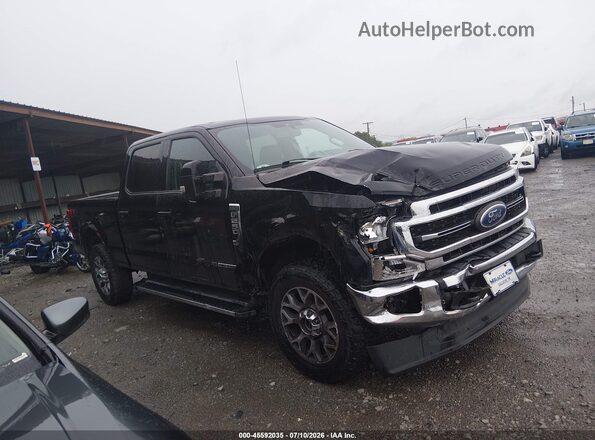 1FT7W2BTXMED12822 2021 FORD F-250 Black Вид задньої частини салону