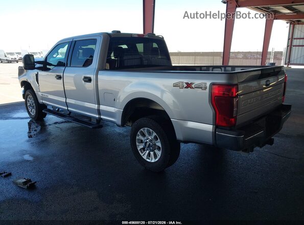 1FT7W2BTXMED92316 2021 FORD F-250 Silver Задня ліва чверть