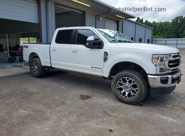 1FT7W2BTXNEF20149 2022 FORD F250 Белый Передняя правая четверть