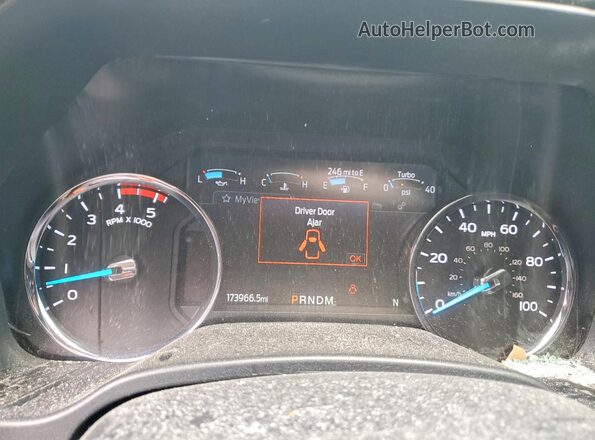 1FT7W2BTXNEF20149 2022 FORD F250 Белый Вид щитка приборов