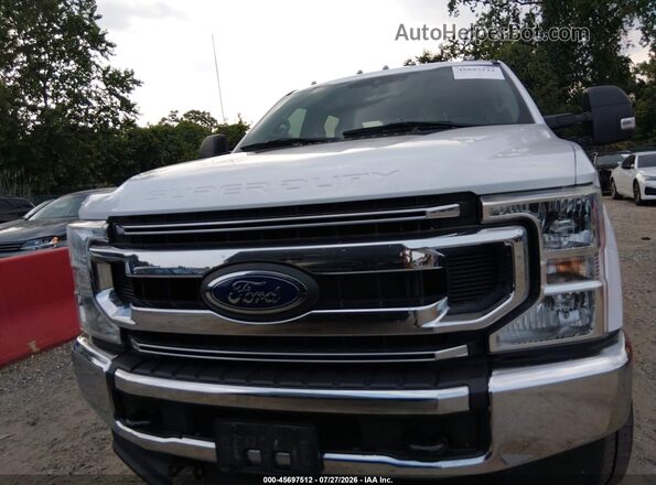 1FT7W3B69NEE33925 2022 FORD F350 White Вид щитка приладів