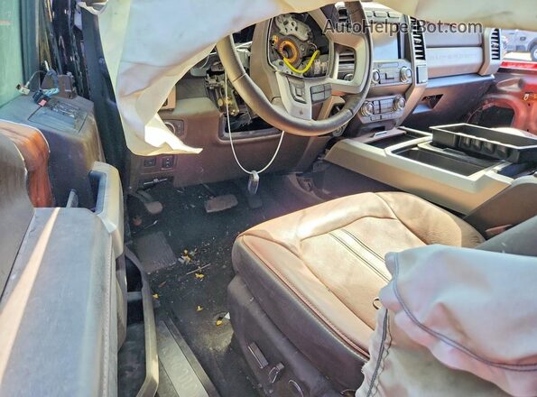 1FT7W3BT5MED13883 2021 FORD F350 Black Dashboard view