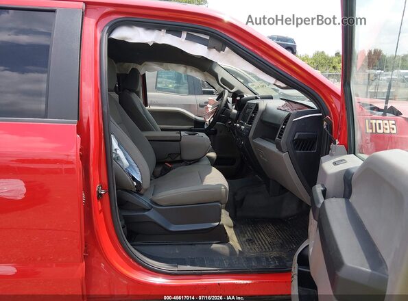 1FT7W3BT5NEF44784 2022 FORD F350 Red Vista interior delantera