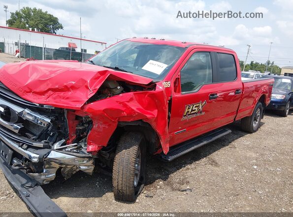 1FT7W3BT5NEF44784 2022 FORD F350 Red 
