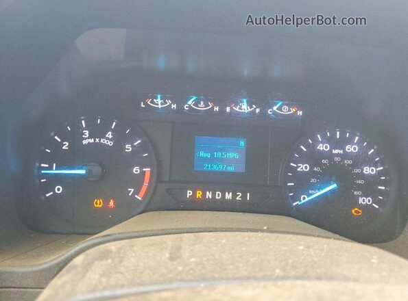 1FT7X2A60JEC68477 2018 FORD F250 White Instrument cluster view
