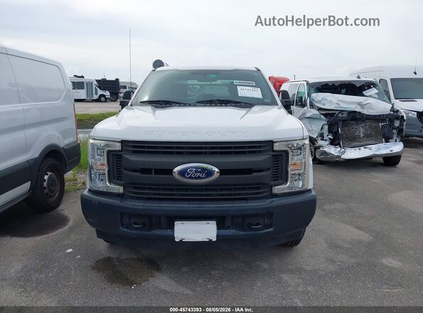 1FT7X2A62JEB05362 2018 FORD F-250 Белый Вид щитка приборов