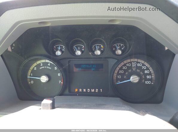 1FT7X2A64GED31704 2016 FORD F-250 White Widok tylnych siedzeń