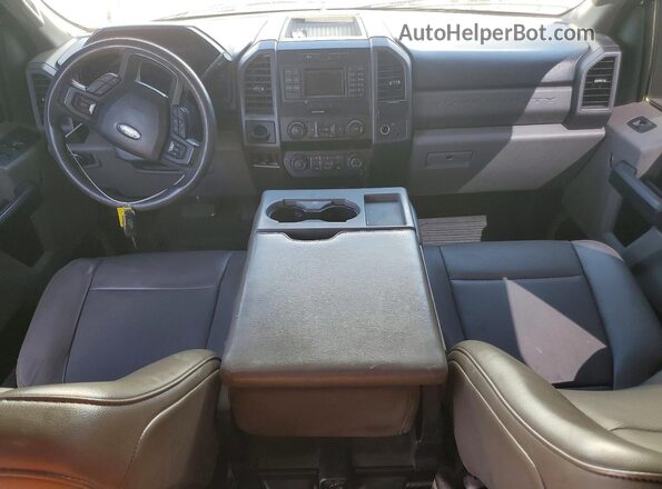 1FT7X2A64KED36197 2019 FORD F250 White Widok deski rozdzielczej