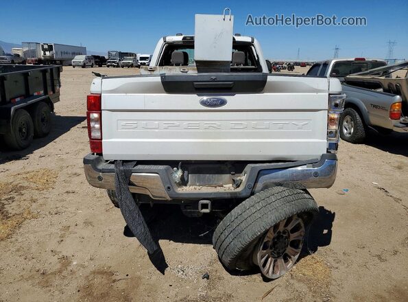 1FT7X2A65LEE86854 2020 FORD F250 White Вид ззаду