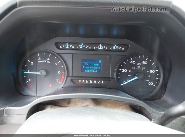 1FT7X2A68JEC83907 2018 FORD F-250 White Вид задніх сидінь