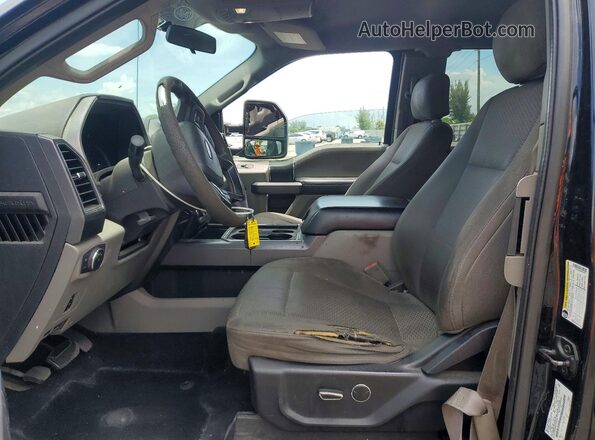 1FT7X2A69KEE18474 2019 FORD F250 Черный Вид салона спереди