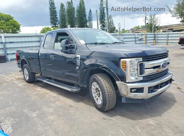 1FT7X2A69KEE18474 2019 FORD F250 Черный Передняя правая четверть
