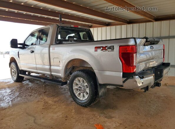 1FT7X2B60NEC14682 2022 FORD F250 Silver Rear left