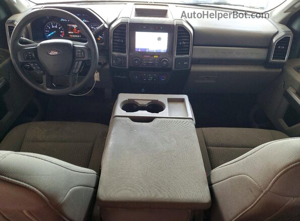 1FT7X2B60NEC14682 2022 FORD F250 Silver Dashboard view