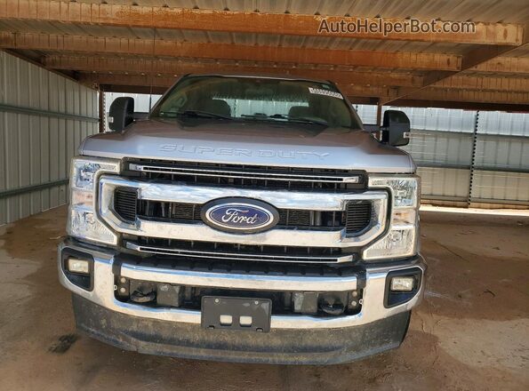 1FT7X2B60NEC14682 2022 FORD F250 Silver Front view