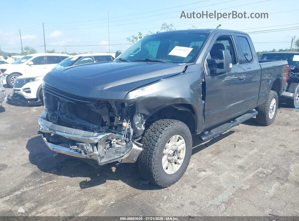 1FT7X2B61KED60939 2019 FORD F-250 Серый Передняя левая четверть