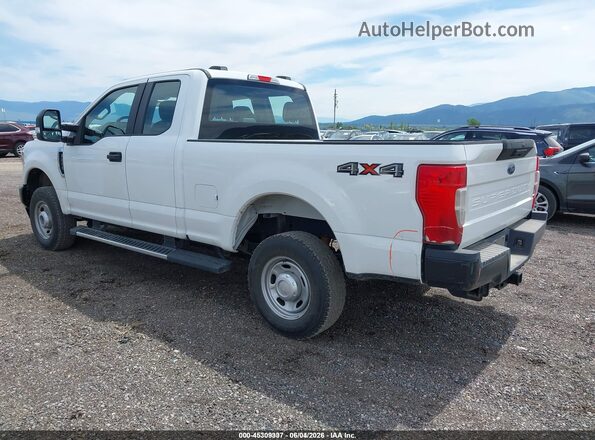 1FT7X2B62NEE51674 2022 FORD F-250 Белый Задняя левая четверть