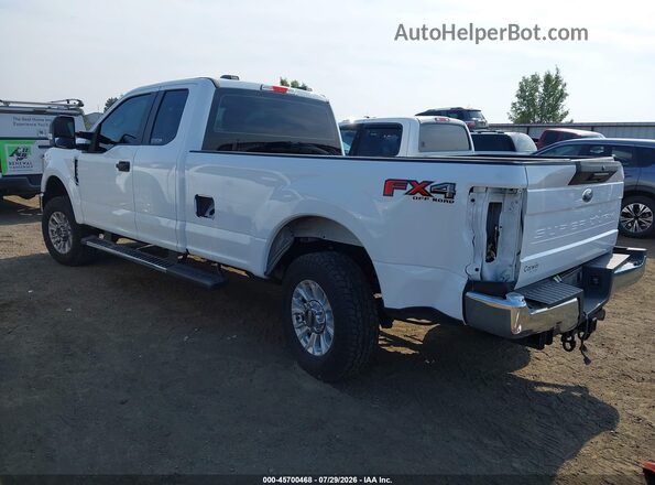 1FT7X2B63NEG41841 2022 FORD F-250 Белый Задняя левая четверть
