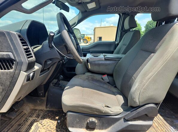 1FT7X2B64HEC89325 2017 FORD F250 Белый Вид салона спереди