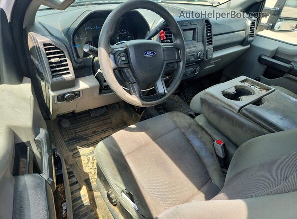 1FT7X2B64HEC89325 2017 FORD F250 Белый Вид панели приборов