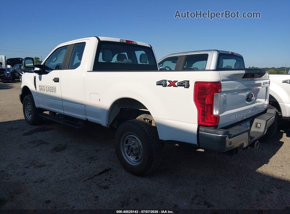 1FT7X2B65JEC48742 2018 FORD F-250 White Tył lewy