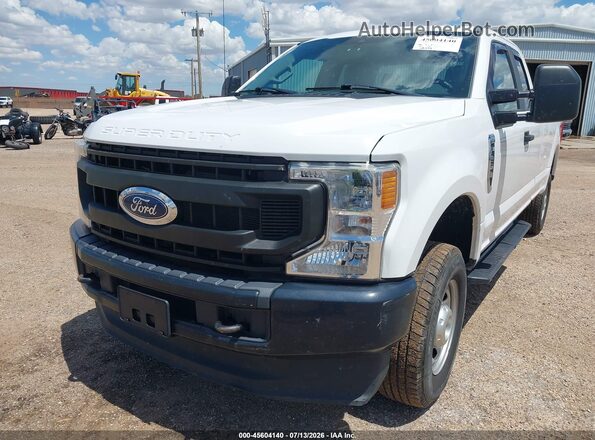 1FT7X2B65MEC39091 2021 FORD F-250 White წინა ხედი
